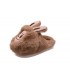 Παντόφλα Labubu σε καφέ χρώμα