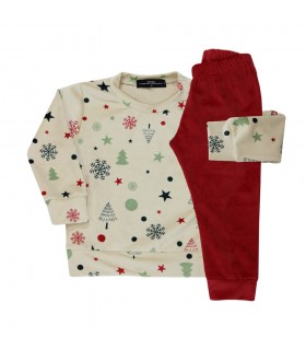 Σετ παιδικό χριστουγεννιάτικο με χιονονυφάδες