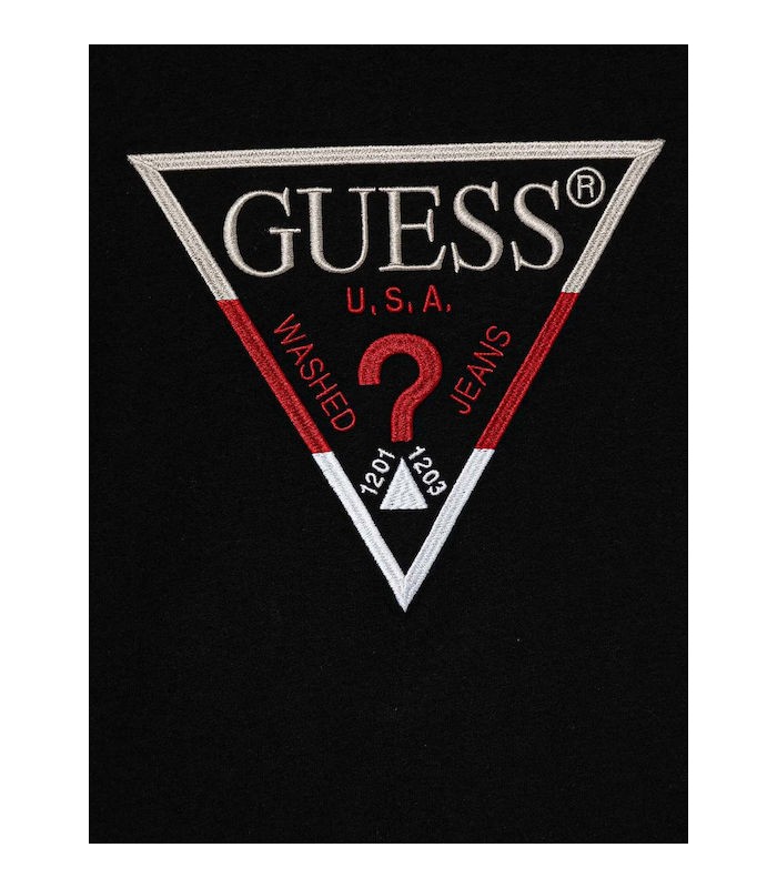 Guess Παιδική Μπλούζα Μακρυμάνικη Μαυρο