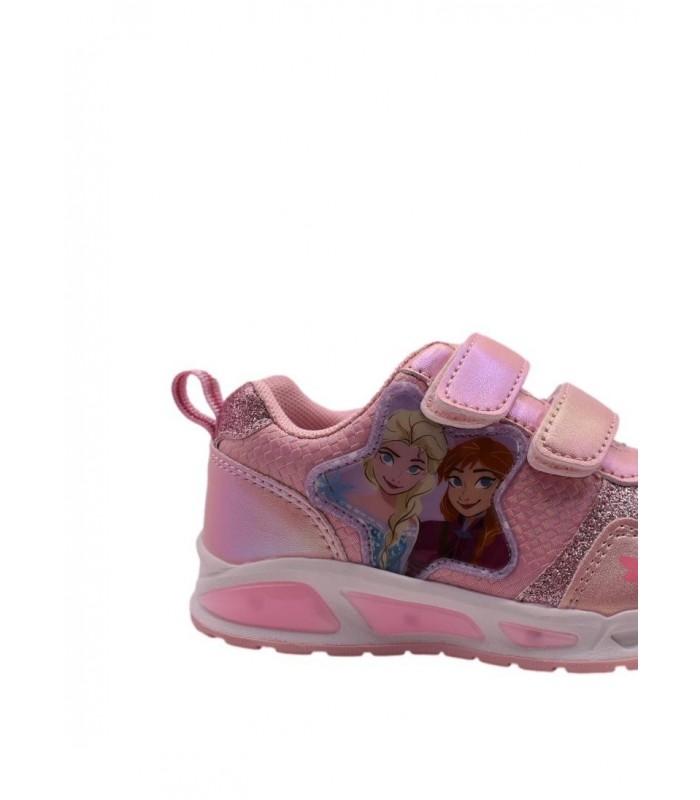 Αθλητικό FROZEN με φωτάκια σε ροζ χρώμα