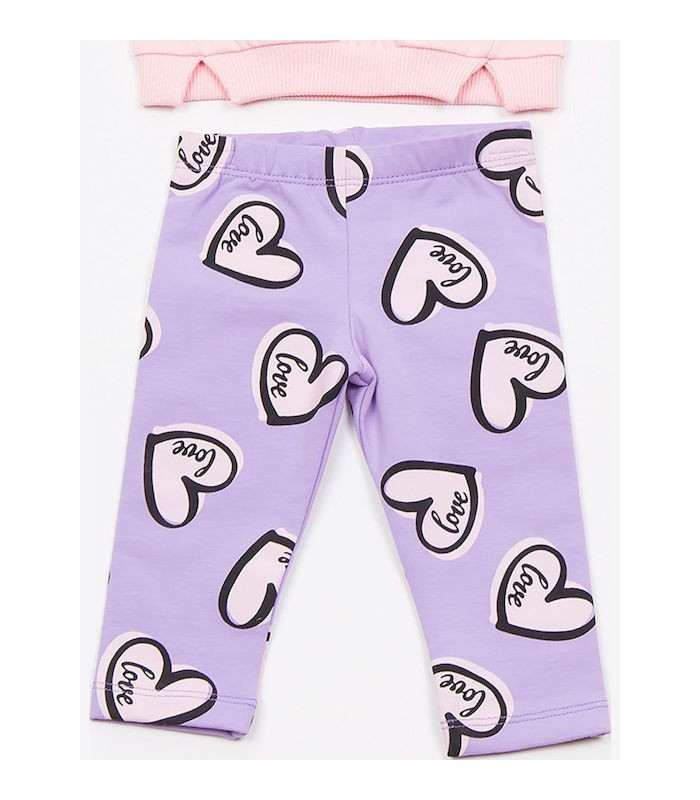 Trax παιδικό σετ φόρμας ροζ