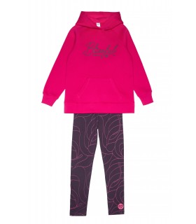 Sprint σετ για κορίτσι σε φούξια χρώμα