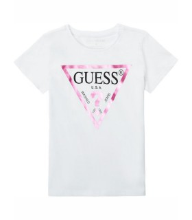GuessΠαιδικό T-shirt Λευκό