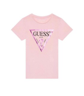 Guess Παιδικό T-shirt ροζ