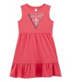 Guess Παιδικό Φόρεμα Αμάνικο κοραλί
