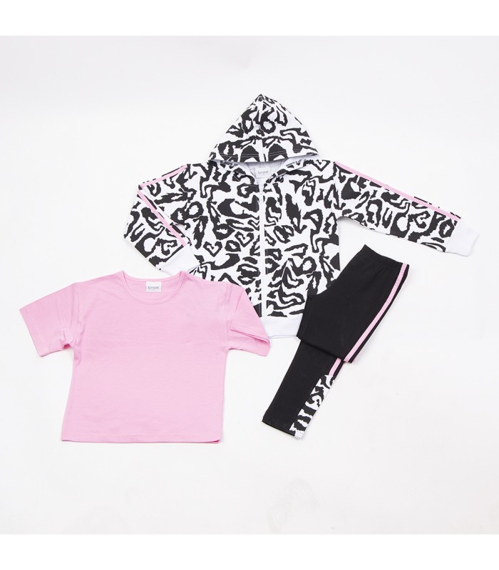 Σετ κολάν/μπλούζα/ζακέτα