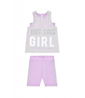 Σετ για κορίτσι με ποδηλατικό κολάν