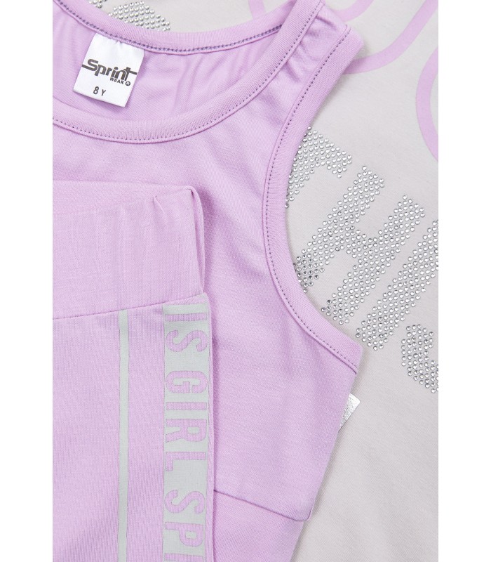 Σετ για κορίτσι με ποδηλατικό κολάν