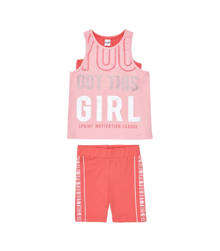 Σετ για κορίτσι με ποδηλατικό κολάν