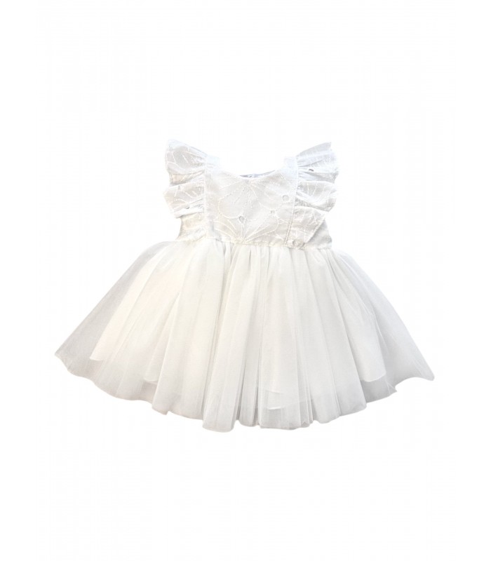 Φόρεμα κηπούρ με τούλι