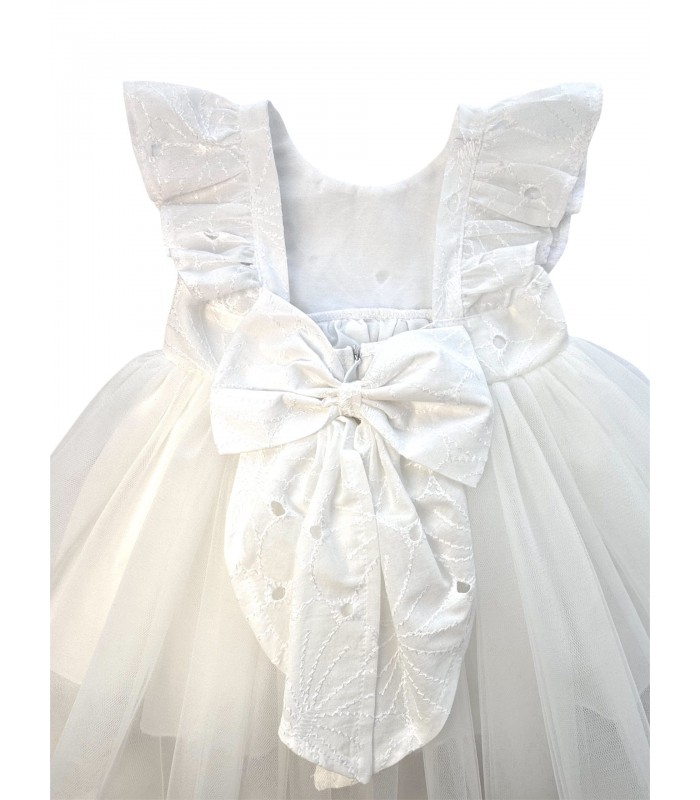 Φόρεμα κηπούρ με τούλι