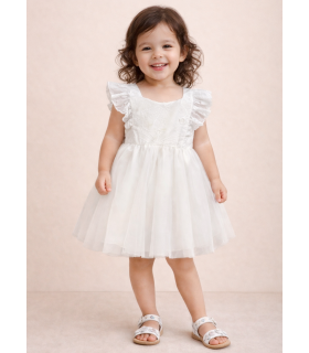 Φόρεμα κηπούρ με τούλι