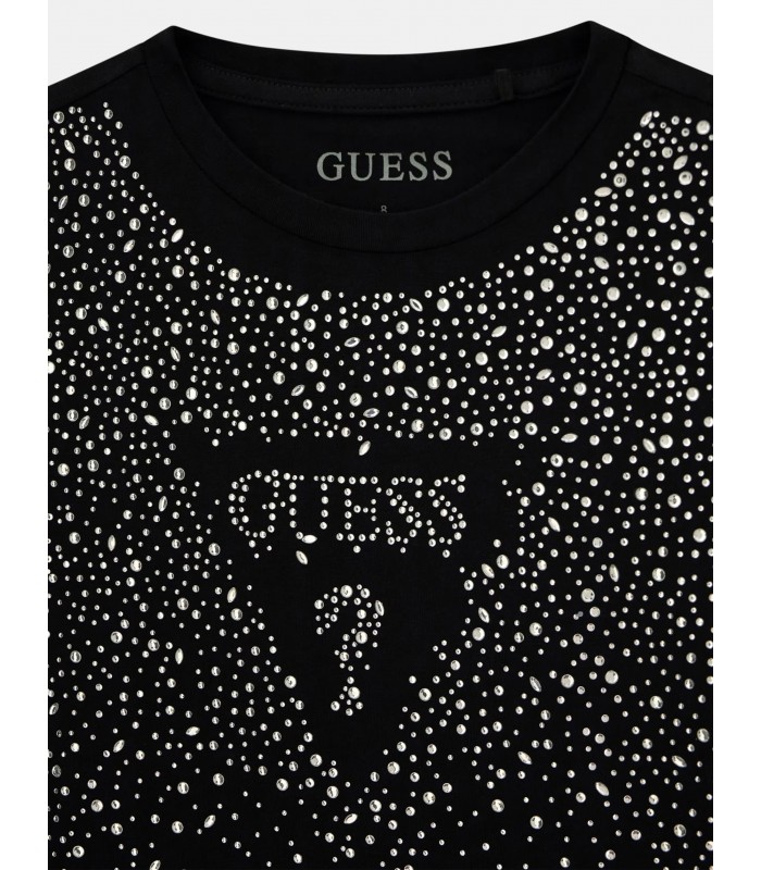 T-shirt με λογότυπο από στρασάκια