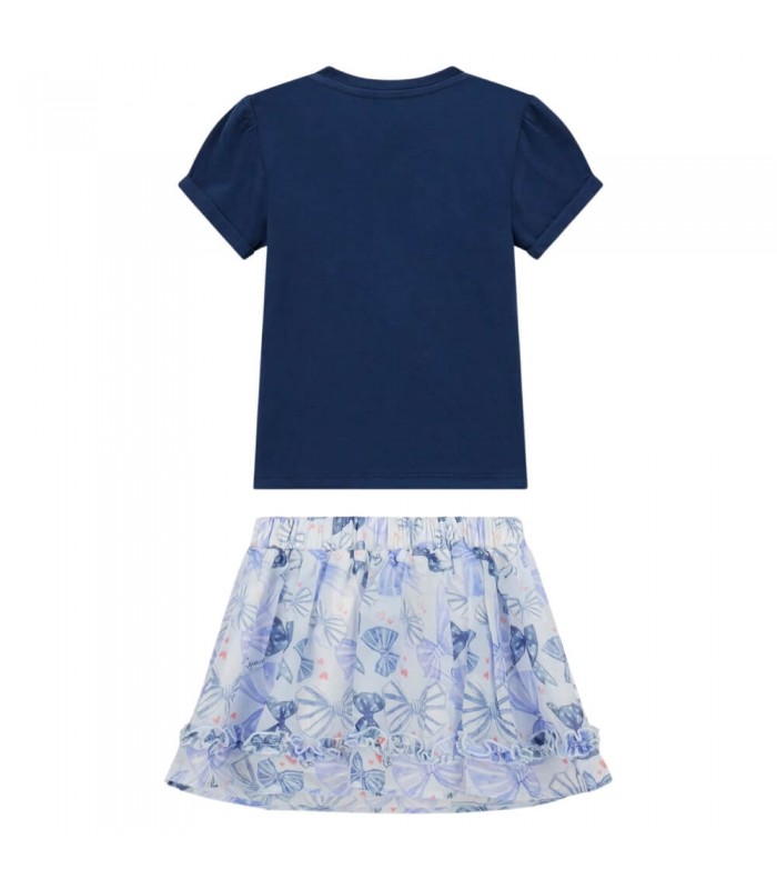 Φούστα  Guess με μπλούζα