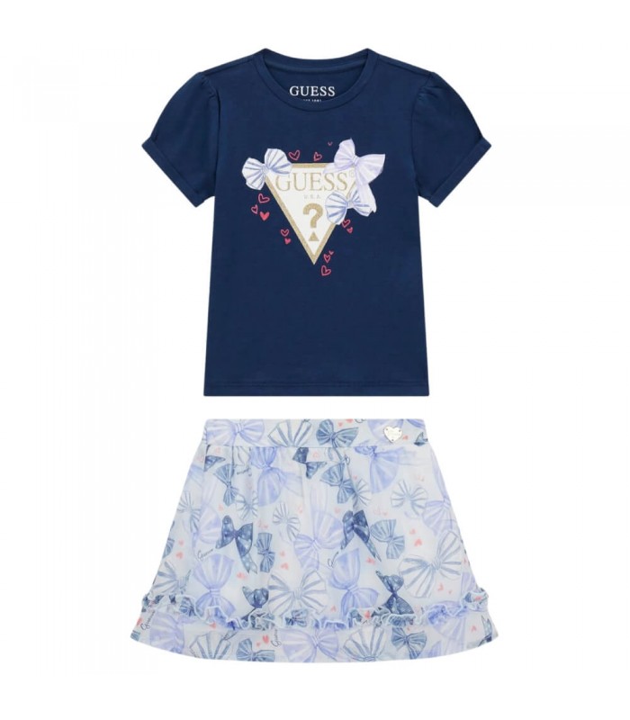 Φούστα  Guess με μπλούζα