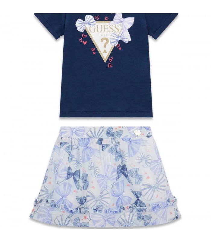 Φούστα  Guess με μπλούζα