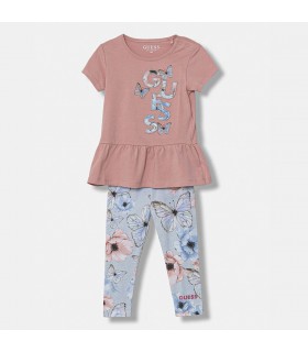 Βρεφικό σετ Guess Σομόν