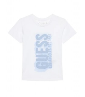 Μπλουζάκι Guess σε λευκό χρώμα