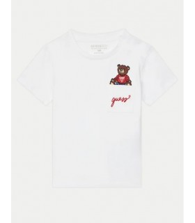 Μπλουζάκι Guess σε λευκό χρώμα