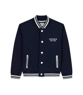 Μπουφάν Guess φούτερ  Μπλε