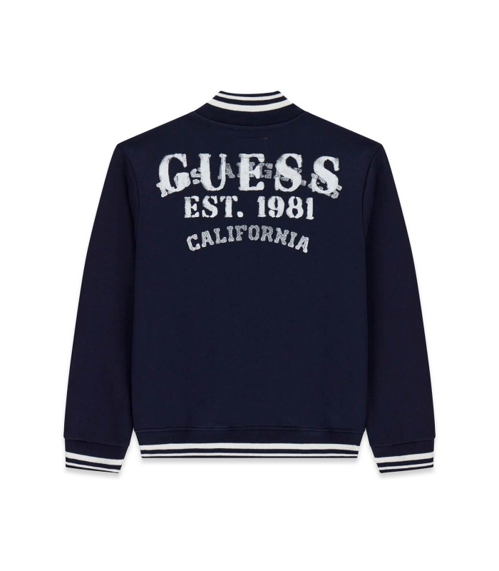 Μπουφάν Guess φούτερ  Μπλε