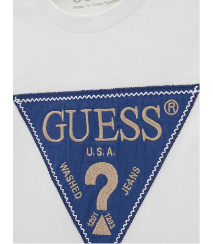 Κοντομάνικο μπλουζάκι με κεντημένο λογότυπο