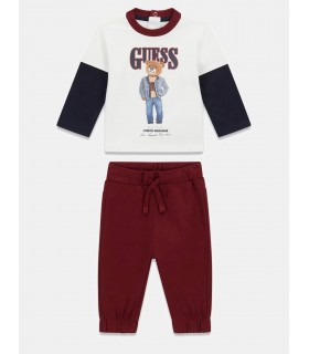 Σετ φούτερ με στάμπα και παντελόνι