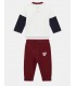 Σετ φούτερ με στάμπα και παντελόνι