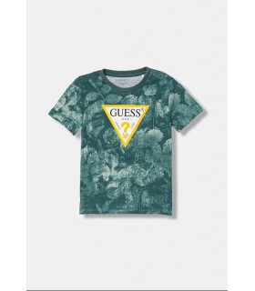 Βαμβακερό μπλουζάκι Guess