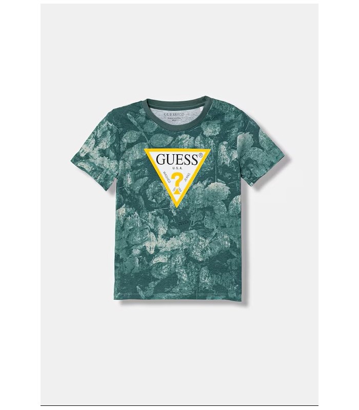 Βαμβακερό μπλουζάκι Guess