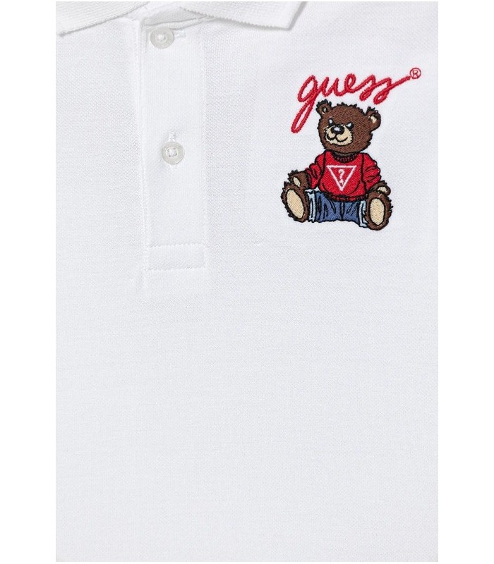 Βαμβακερό μπλουζάκι πόλο Guess