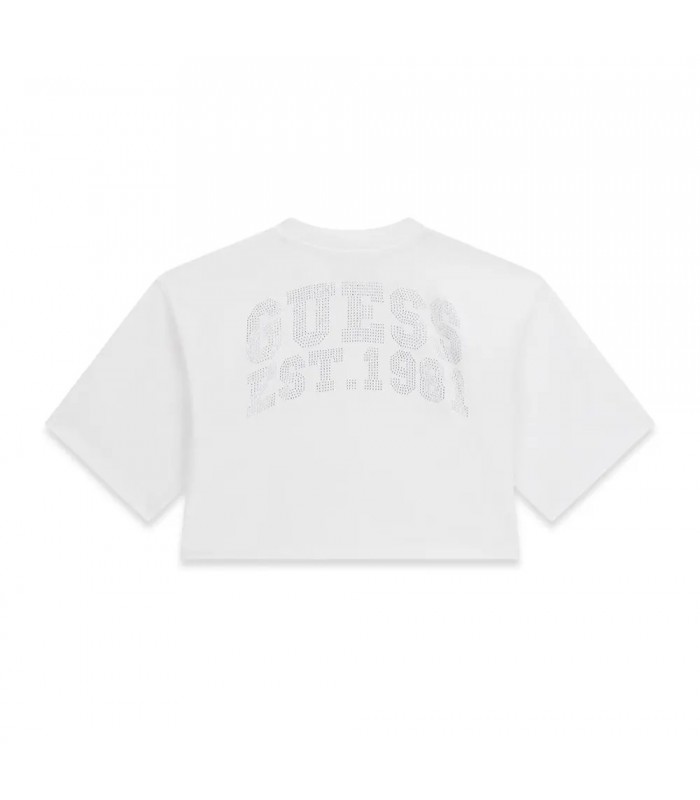 Μπλούζα oversized crop Guess