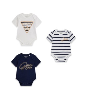Βρεφικό σετ Guess 3 κορμάκια