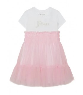 Φόρεμα Guess σε ροζ χρώμα