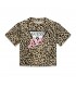 Μπλούζα midi Guess J6RI08K6YW4 λεοπάρ