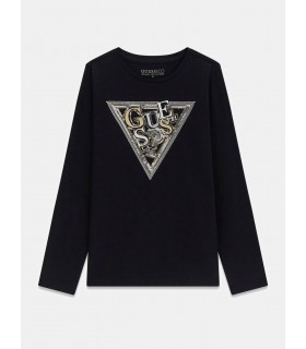 Μπλούζα με παγιέτες στο λογότυπο