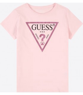 GUESS Μπλουζάκι Ροζ