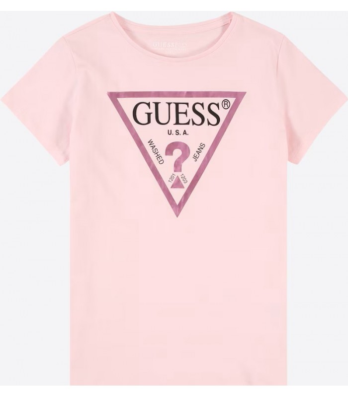 GUESS Μπλουζάκι Ροζ
