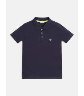 Μπλούζα polo Guess σε μπλε χρώμα