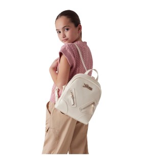 Σακίδιο πλάτης της εταιρείας Guess σε μπεζ χρώμα