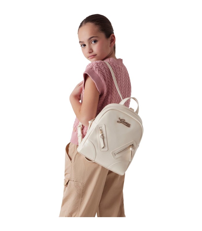 Σακίδιο πλάτης της εταιρείας Guess σε μπεζ χρώμα