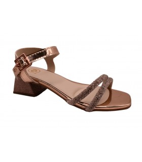 Πέδιλο για κορίτσι σε χαλκό χρώμα