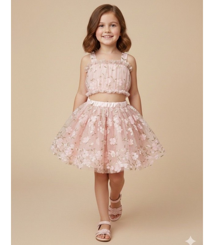 Σετ τούλινη φούστα και τοπάκι