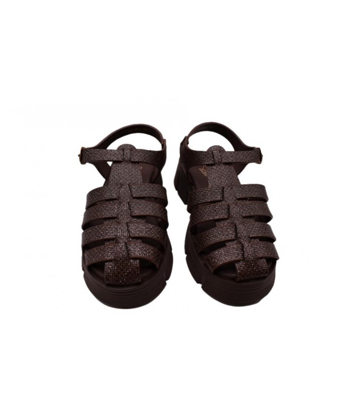 Παππουτσοπέδιλο για κορίτσι σε καφέ χρώμα