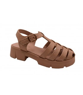 Παππουτσοπέδιλο για κορίτσι σε μπεζ χρώμα