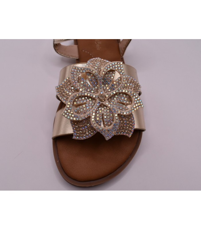 Πέδιλο για κορίτσι σε χρυσό χρώμα