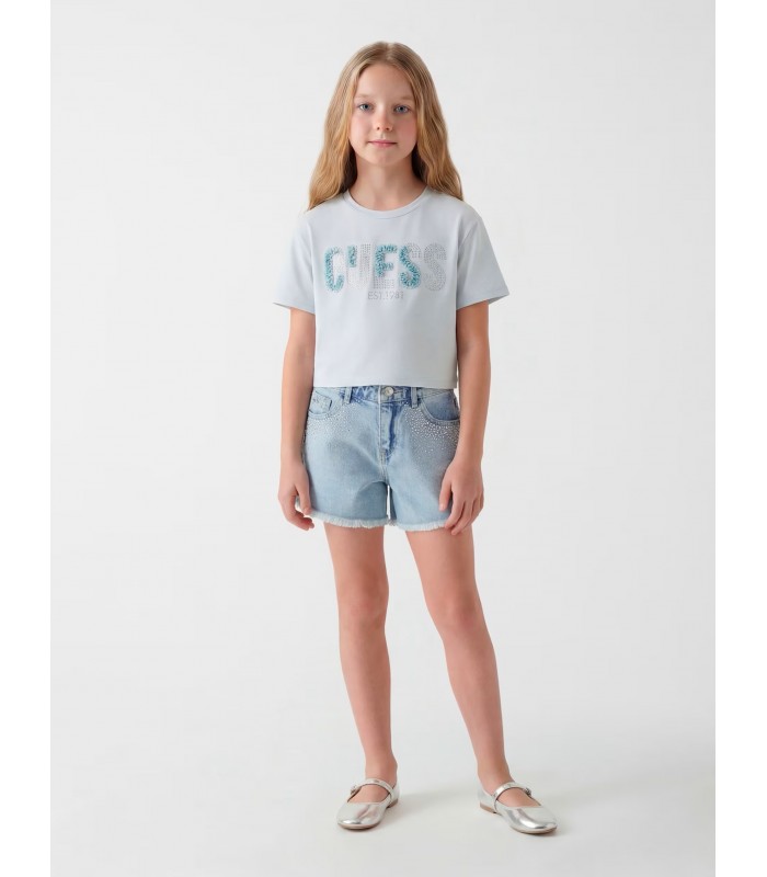 T-shirt με λογότυπο από ρινοστόν.