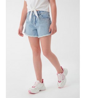 Σορτς τζιν με ρινοστάτες