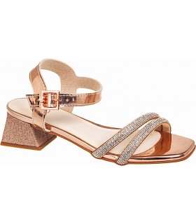 Πέδιλο για κορίτσι σε χαλκό χρώμα