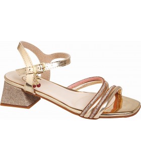 Πέδιλο για κορίτσι σε χρυσό χρώμα